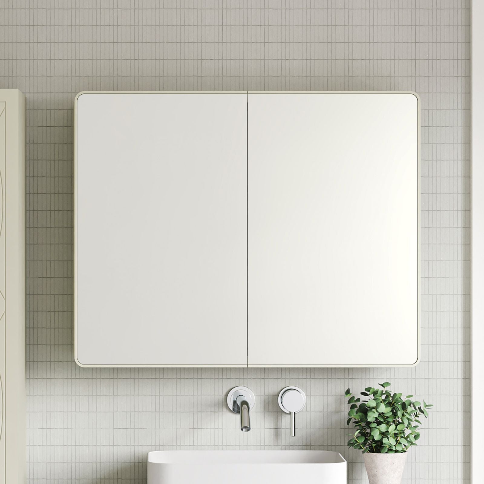 Timberline Sutherland House Shaving Cabinet SHC-SC-900-D-G - The Blue Space