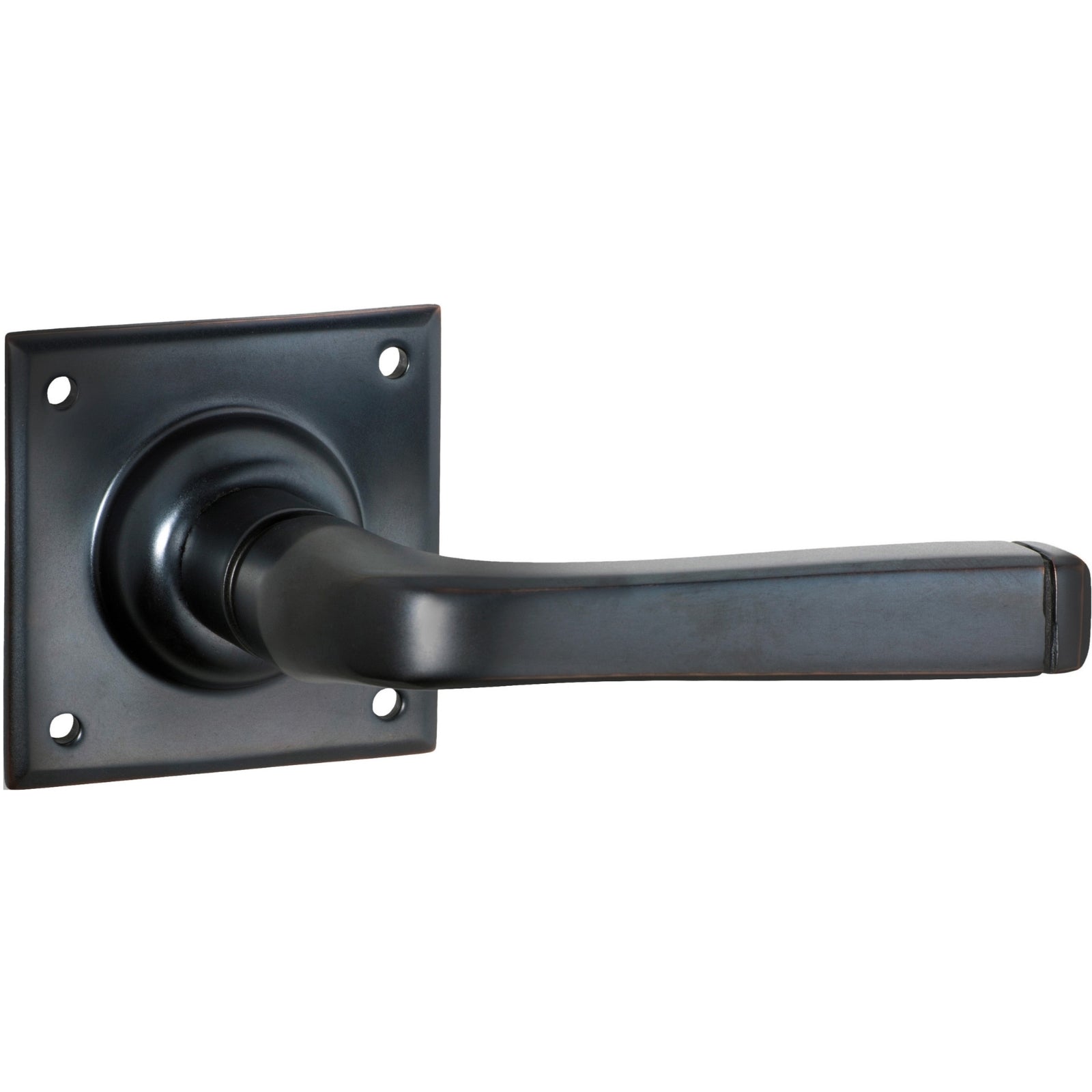 Tradco Menton Lever Square Rose Antique Copper Sdg 0683 - The Blue Space