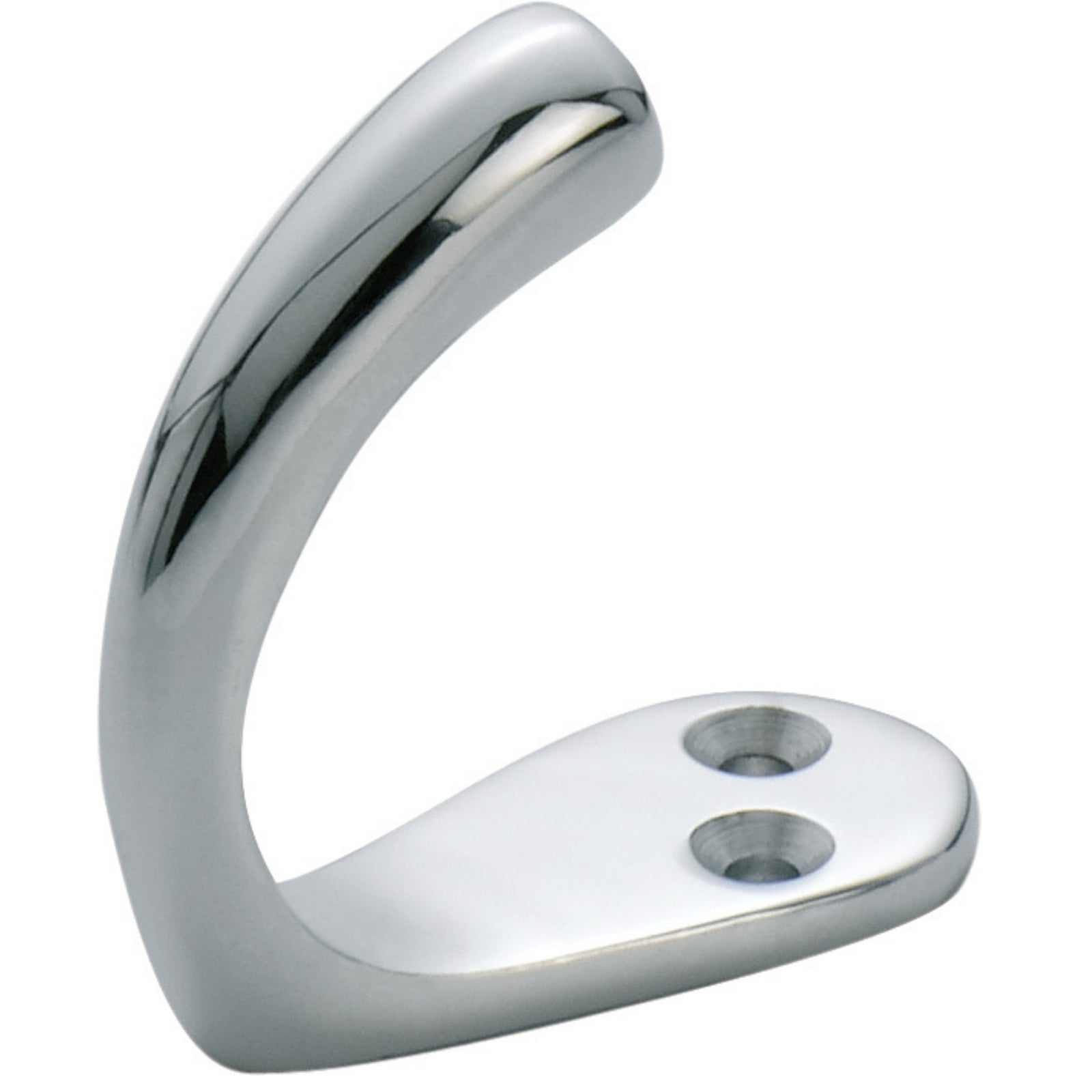 Tradco Single Robe Hooks Chrome Plated 3964 - The Blue Space