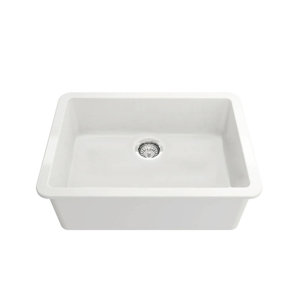 Turner Hastings Cuisine 68 x 48 Inset/Undermount Fine Fireclay Sink CU68FS - The Blue Space