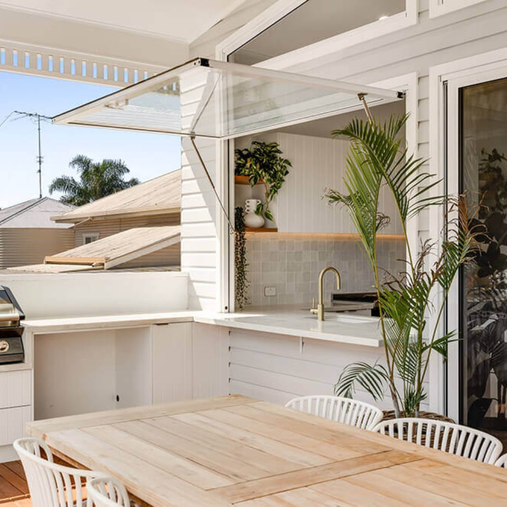 Lifestyle 4 Turner Hastings Cuisine 68 x 48 Inset/Undermount Fine Fireclay Sink CU68FS - The Blue Space