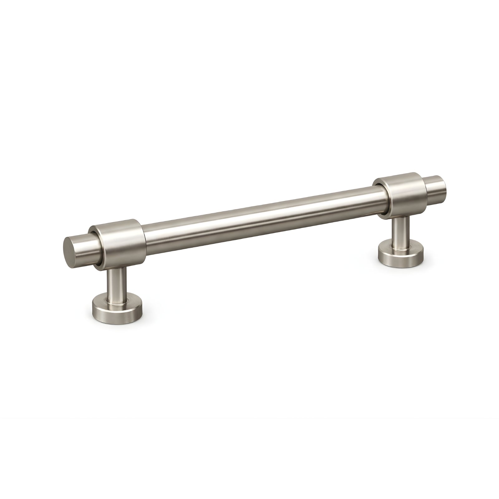 Single Turner Hastings Fanetta 128mm Pull Handle Brushed Nickel FA128CB-BN - The Blue Space