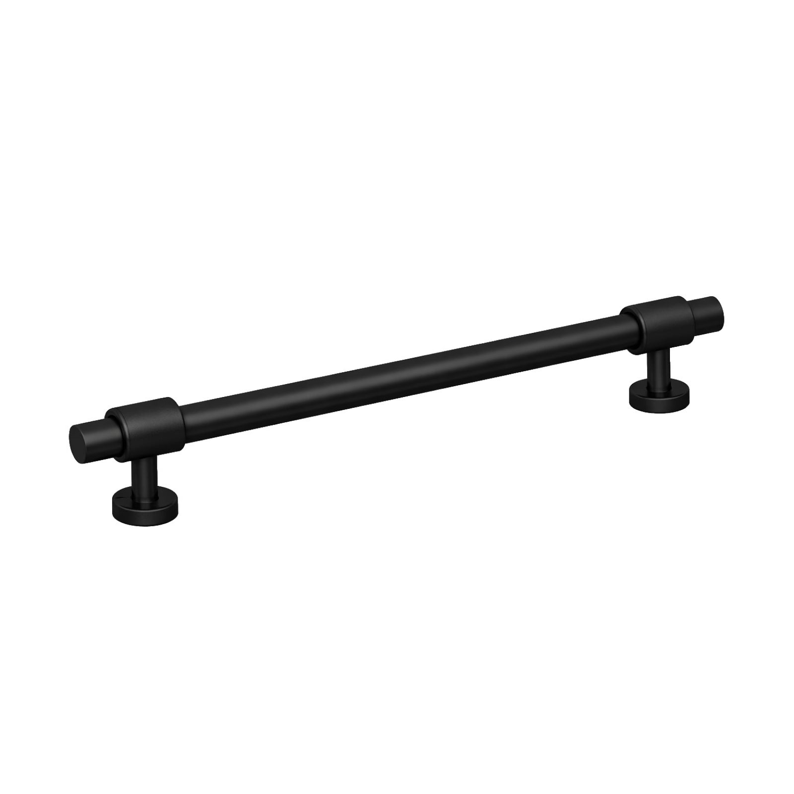 Single Turner Hastings Fanetta 224mm Pull Handle Matte Black FA224CB-MB - The Blue Space