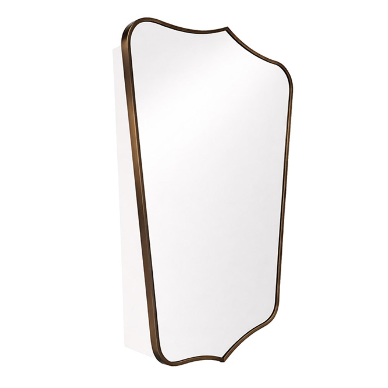 Turner Hastings Mayer Shield 800x500mm Shaving Cabinet - English Bronze MA408SC-EB - The Blue Space
