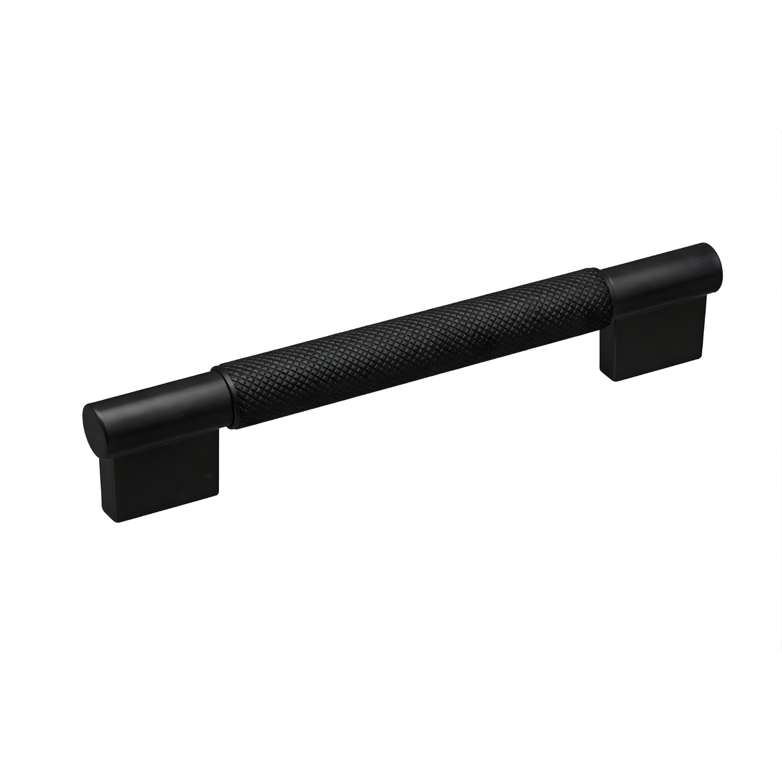 Single Turner Hastings Sassari 128mm Pull Handle Matte Black SA128CB-MB - The Blue Space