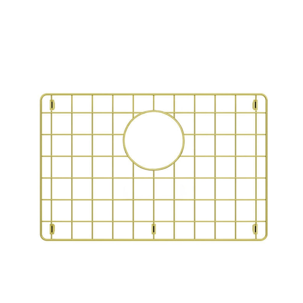 Turner Hastings Stainless Steel Grid to suit Galdor 60x41 sink - Brushed Brass GA601SSG-BB - The Blue Space