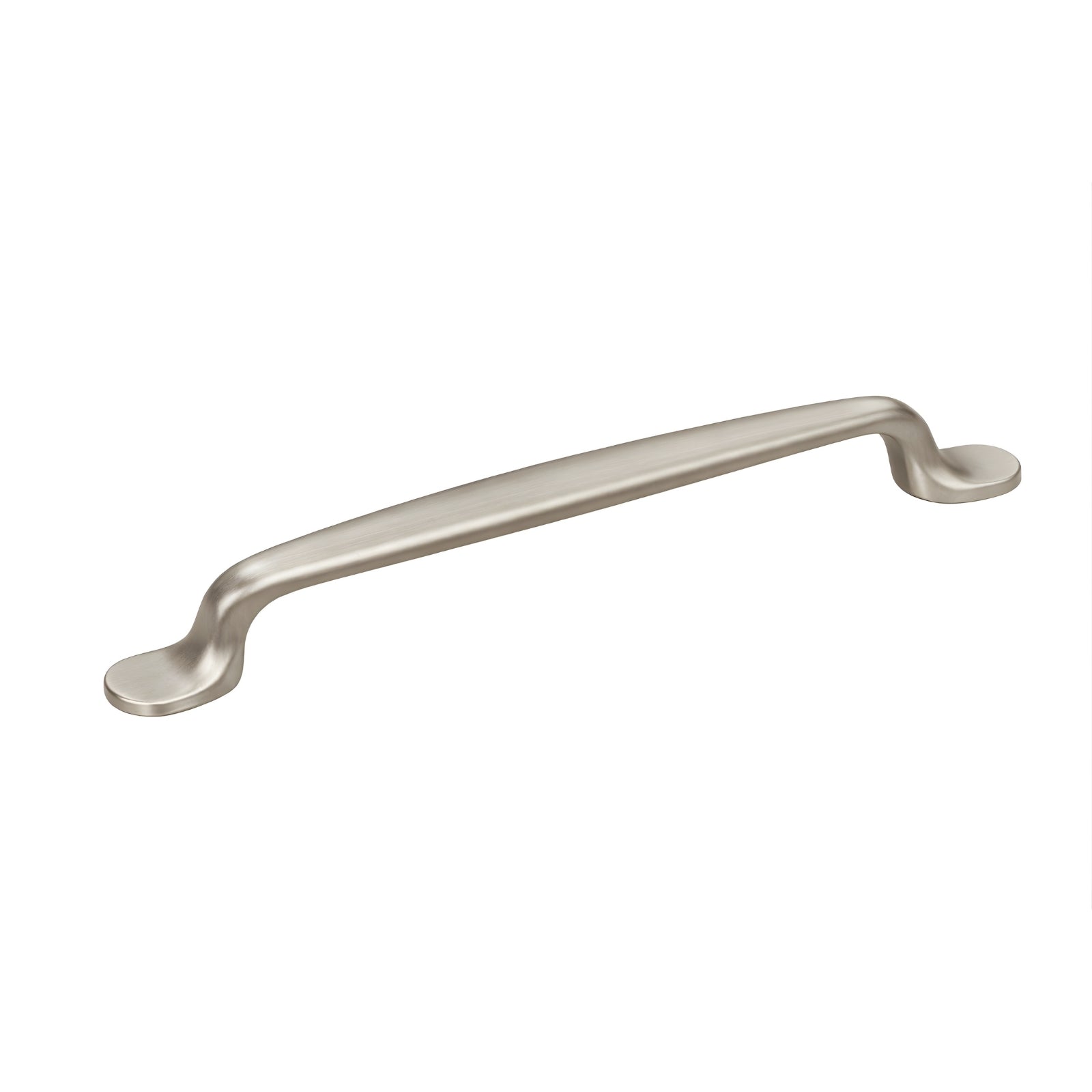 Single Turner Hastings Tutto 128mm Pull Handle Brushed Nickel TU128CB-BN - The Blue Space