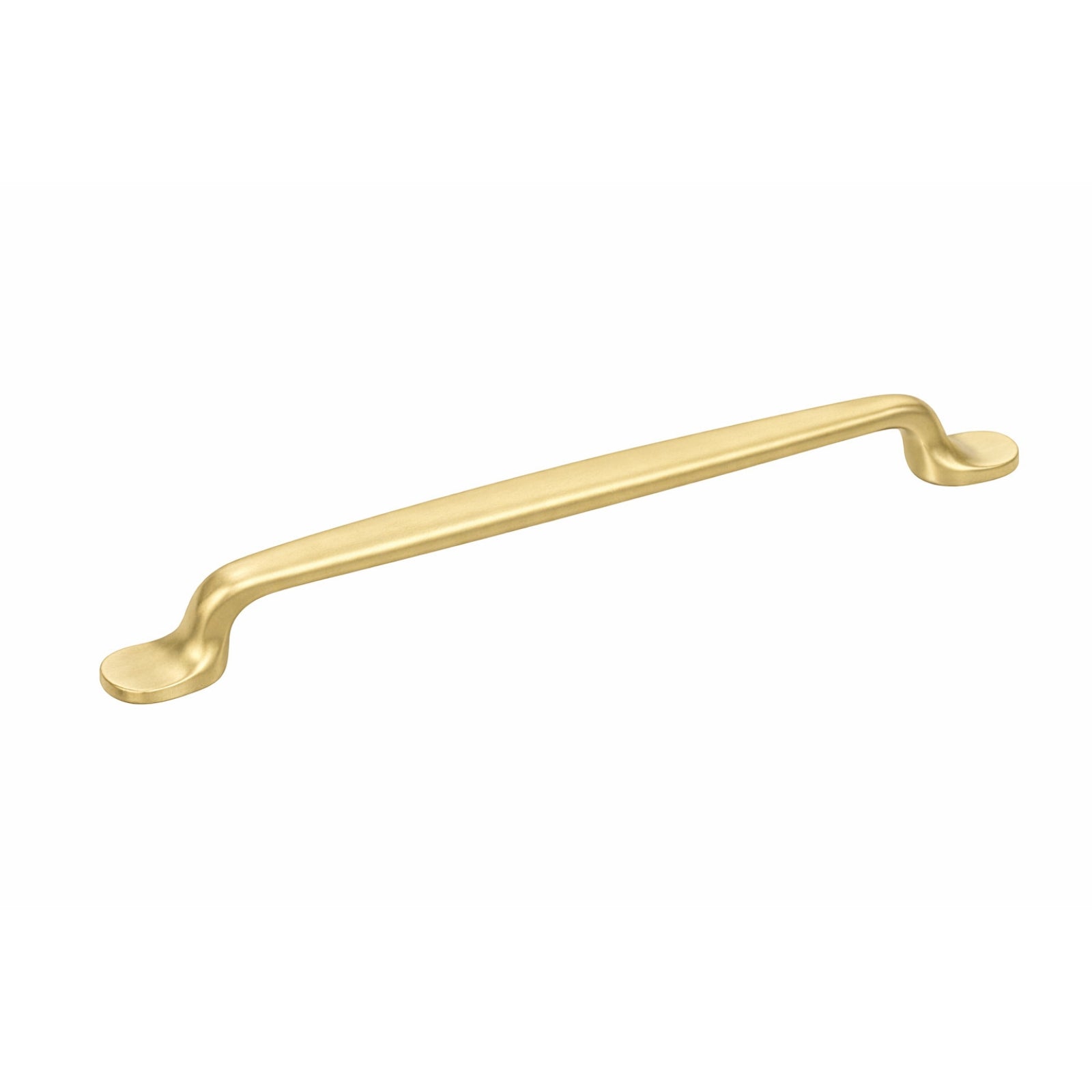 SIngle Turner Hastings Tutto 224mm Pull Handle Brushed Brass TU224CB-BB - The Blue Space