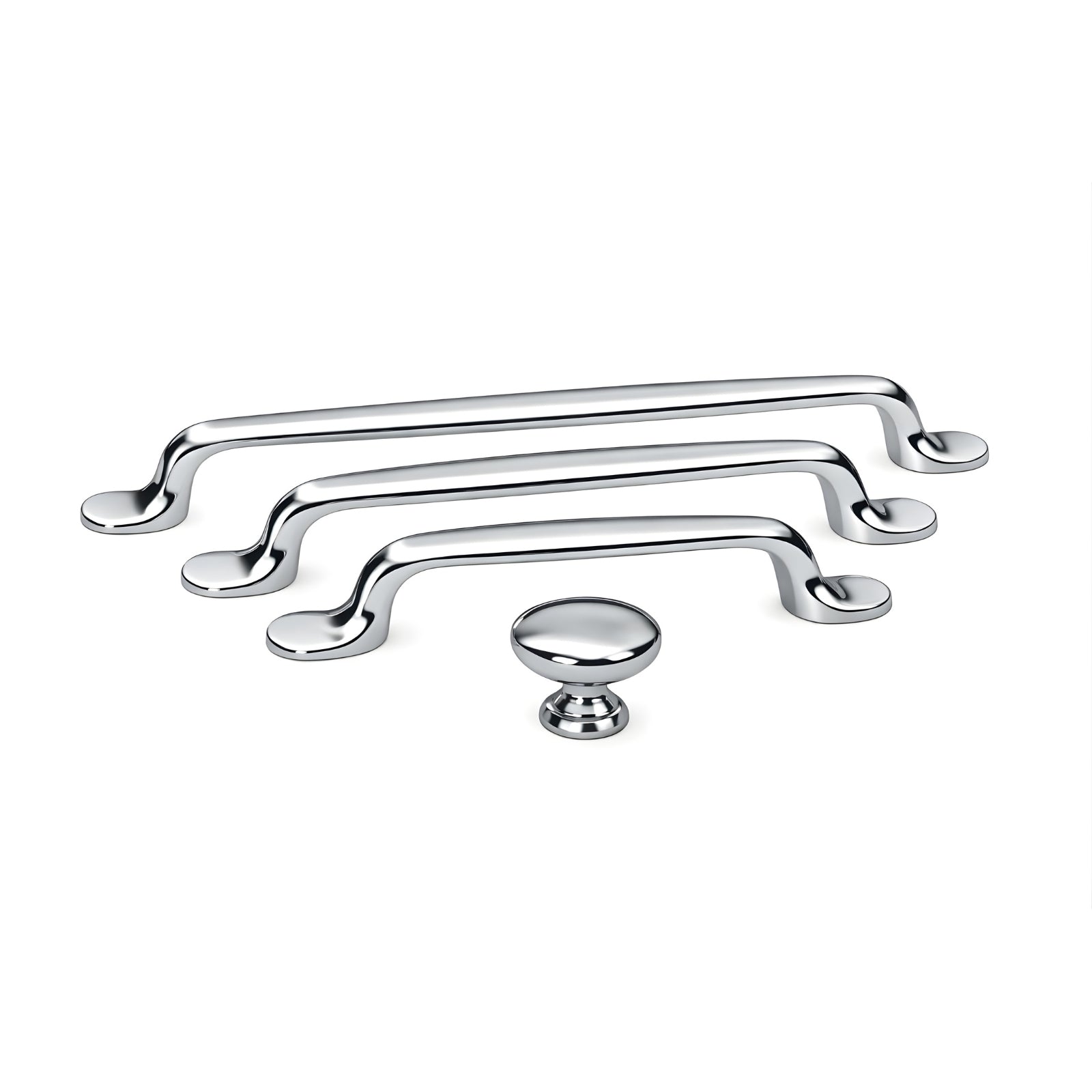 Variations Turner Hastings Tutto 224mm Pull Handle Chrome TU224CB-CH - The Blue Space