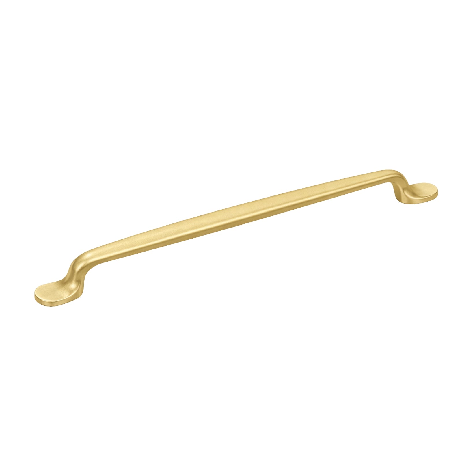 Single Turner Hastings Tutto 320mm Pull Handle Brushed Brass TU320CB-BB - The Blue Space