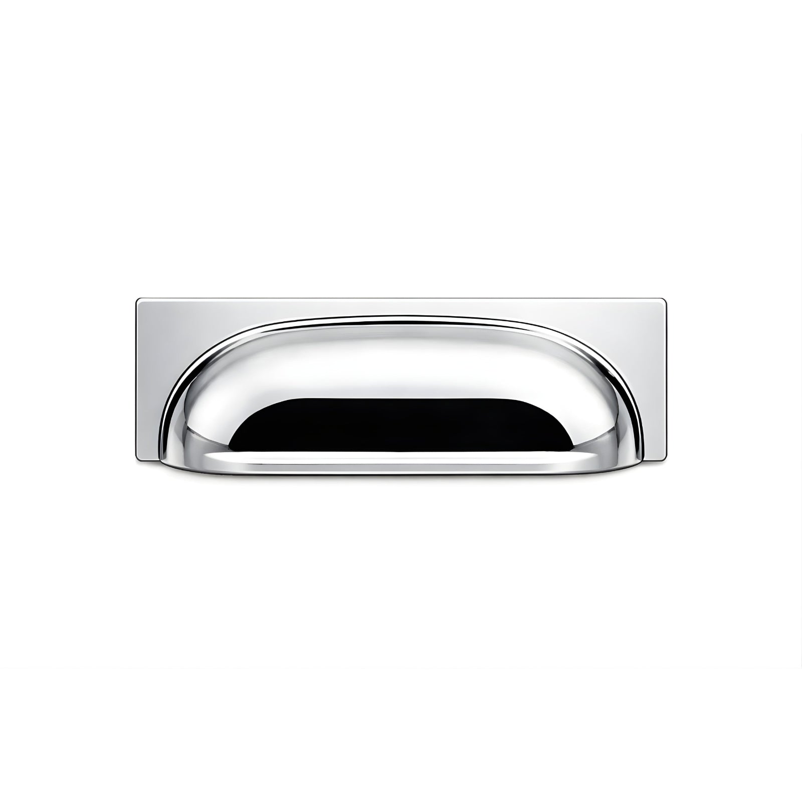 Single Turner Hastings Verese 96mm Cup Pull Handle Chrome VS96CB-CH - The Blue Space