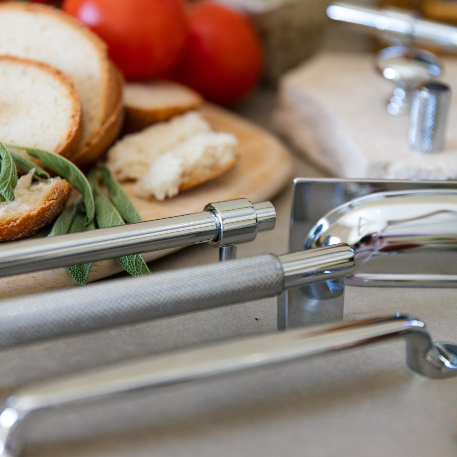 Range Turner Hastings Verona 128mm Pull Handle Chrome VE128CB-CH - The Blue Space