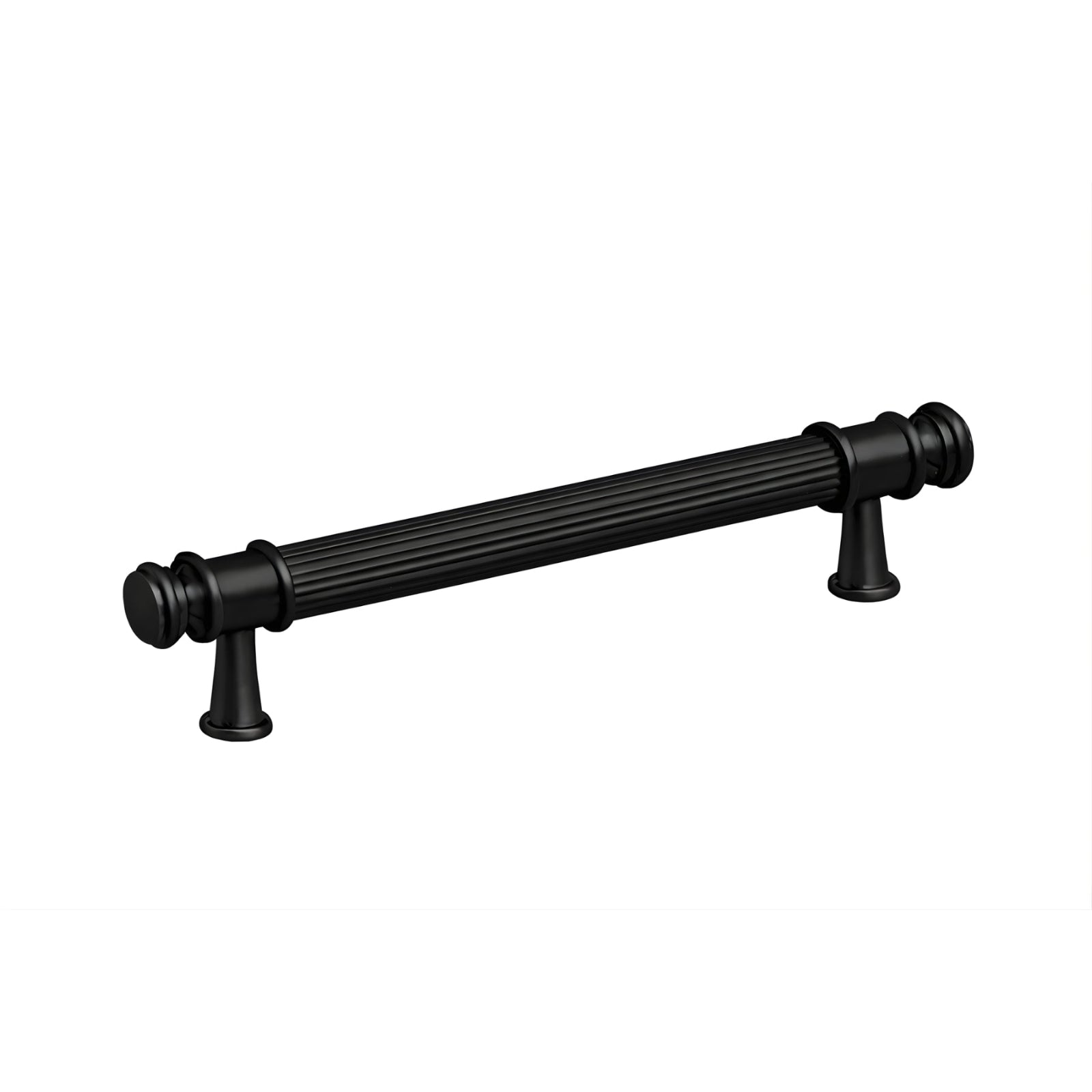 SIngle Turner Hastings Verona 128mm Pull Handle Matte Black VE128CB-MB - The Blue Space