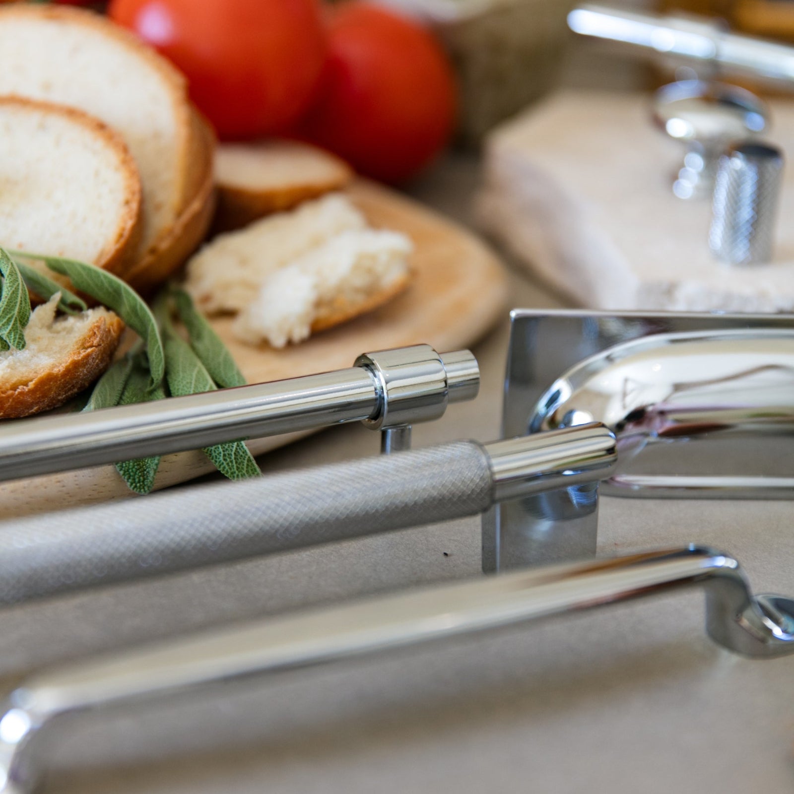 Range nTurner Hastings Verona 224mm Pull Handle Chrome VE224CB-CH - The Blue Space