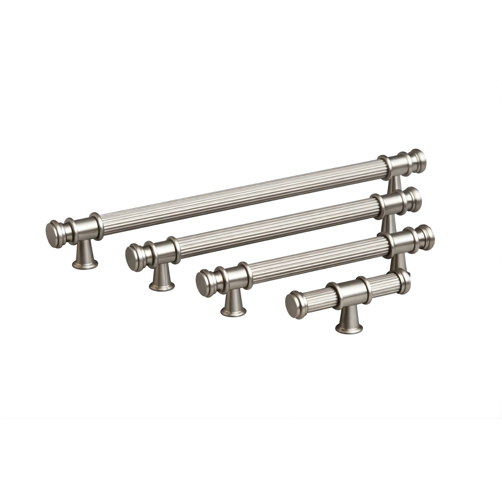 Turner Hastings Verona 224mm Pull Handle Brushed Nickel VE224CB-BN - The Blue Space