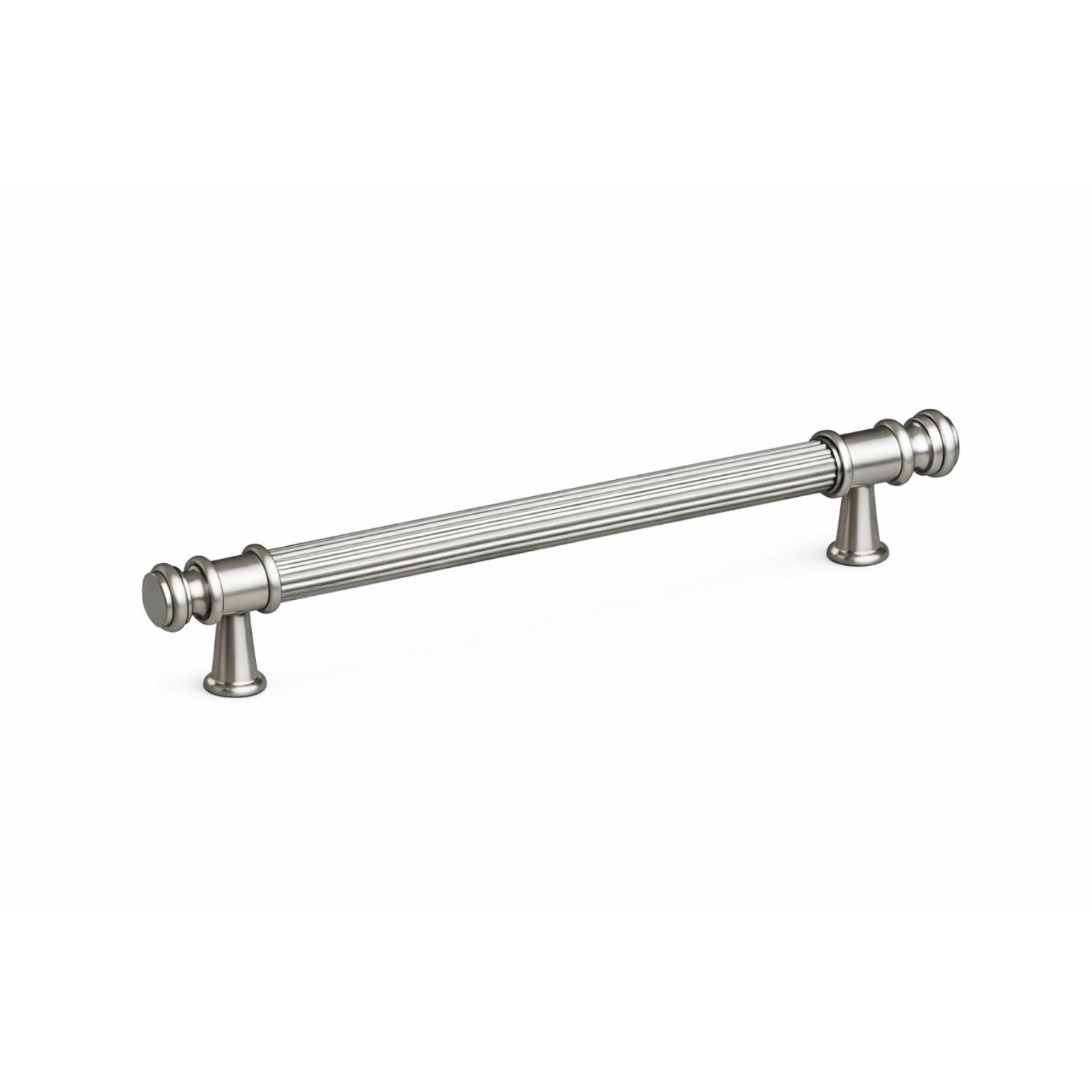 Single Turner Hastings Verona 224mm Pull Handle Brushed Nickel VE224CB-BN - The Blue Space