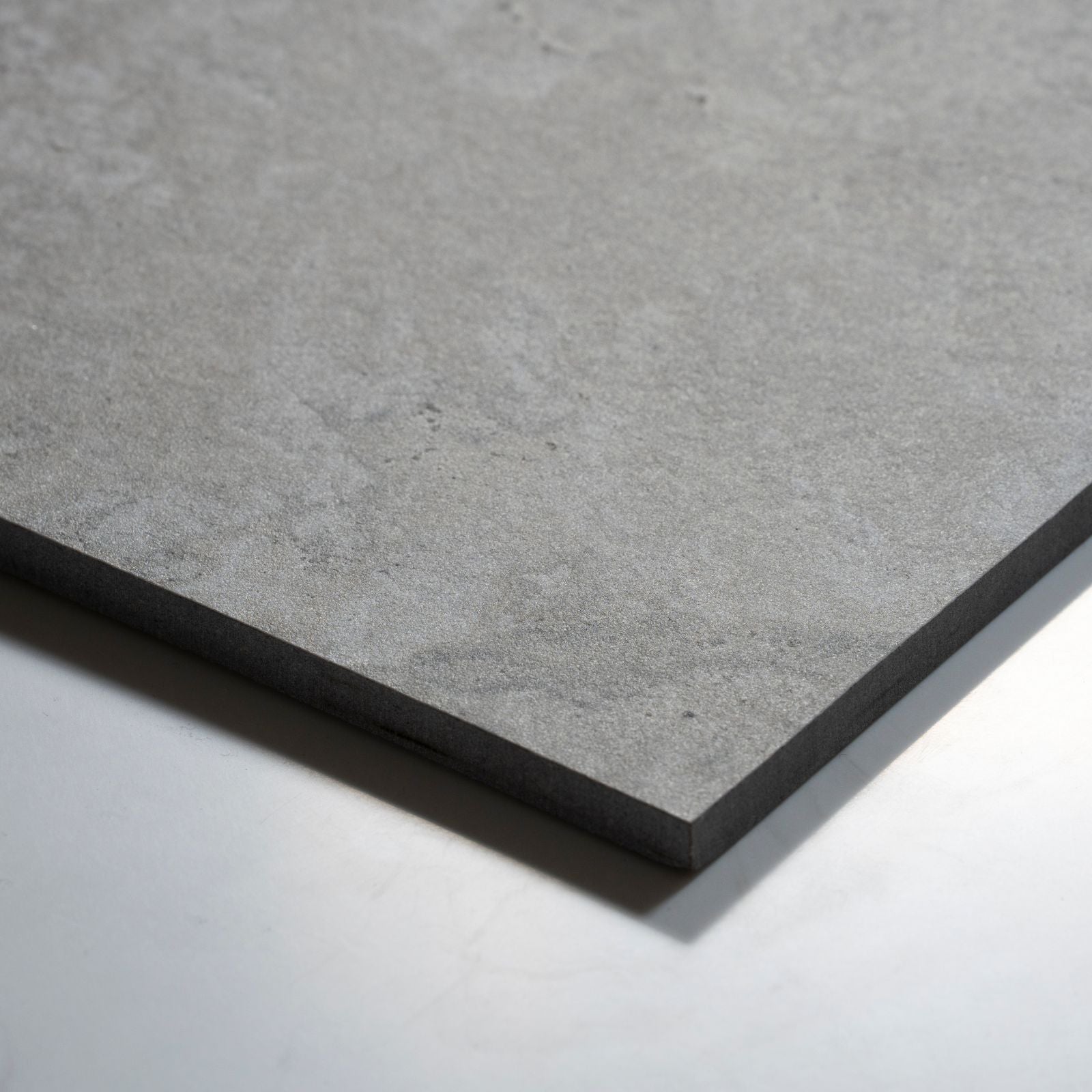 Oblique Tuscan Grey Travertine Look Tile 600mm x 600mm External 6CRWSVX - The Blue Space