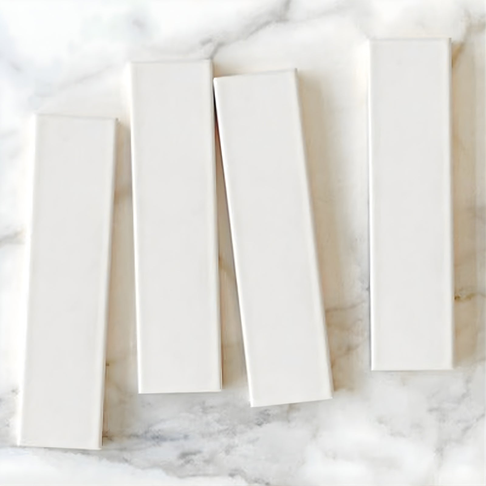 White Bella Subway Tile Gloss 65 x 265 x 7mm Ceramic 265PETWHG - The Blue Space