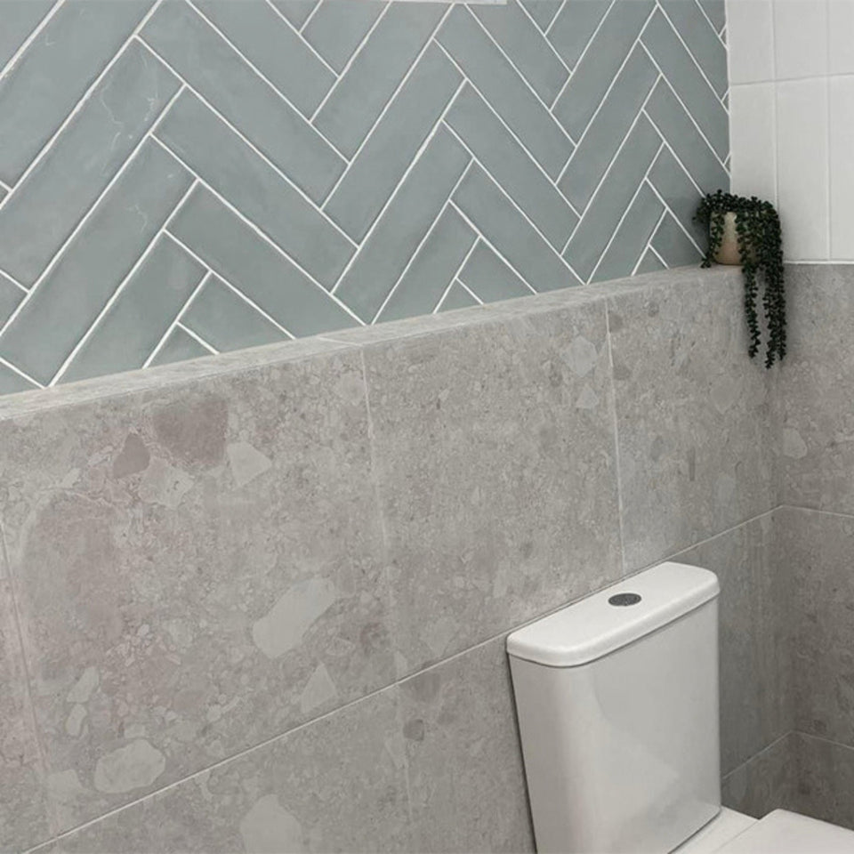 White Bella Subway Tile Gloss 65 x 265 x 7mm Ceramic