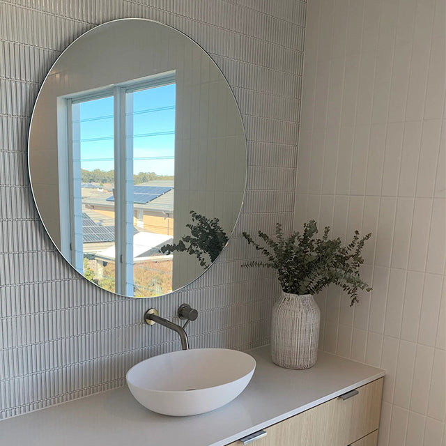 White Bella Subway Tile Matte 65 x 265 x 6mm Ceramic | The Blue Space