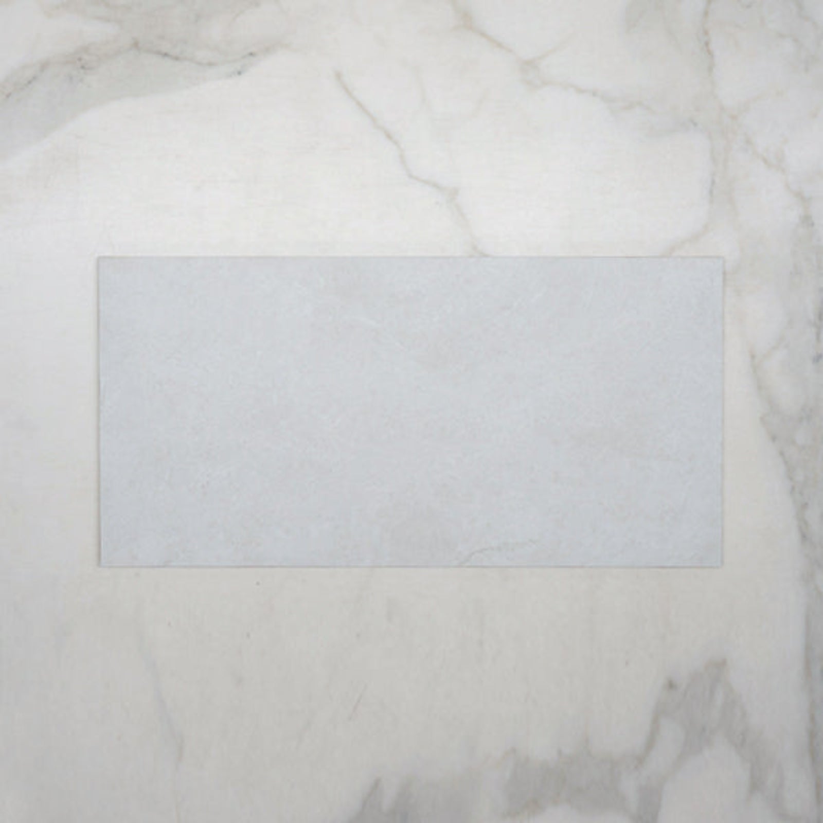 Single White Tilly Tundra Stone Tile Tech Grip 300 x 600 x 10mm Porcelain - The Blue Space