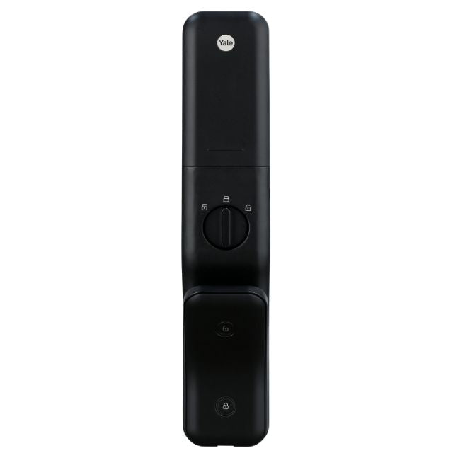 Interior Yale Kyra Pro Smart Push/Pull Mortice Lock with Yale Home Module Matte Black YKR/60/HK/MBK - The Blue Space