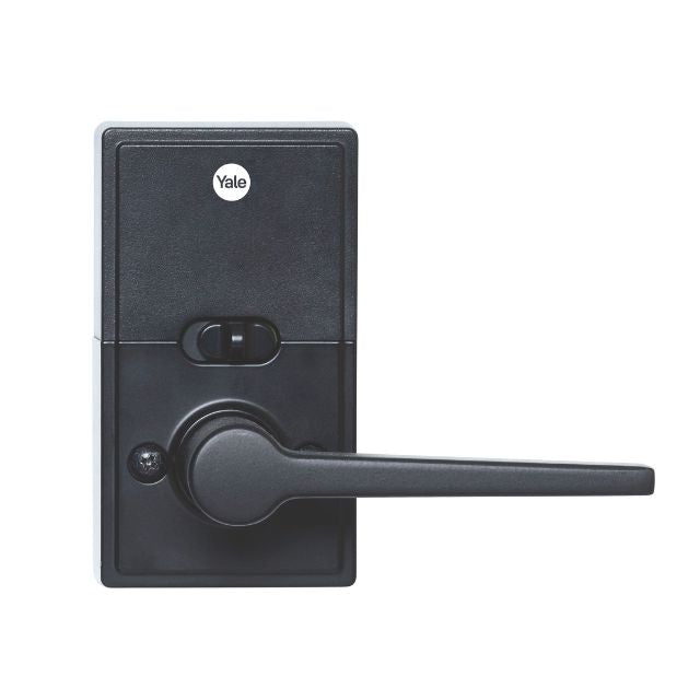 Yale Libi Digital Lever Keyed Matte Black