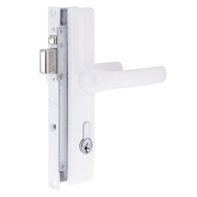Yale Quattro Hinged Security Door Lock White