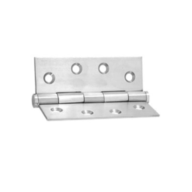 Zanda Butt Hinge Fixed Pin 100 x 100mm Stainless Steel 5910.SS - The Blue Space