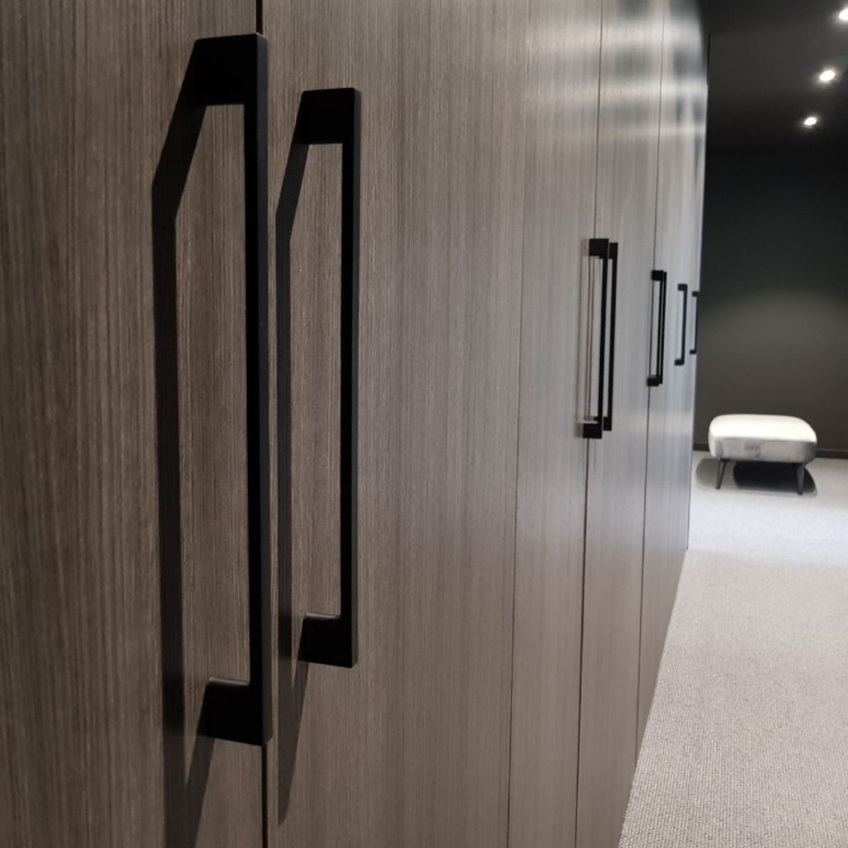 Zanda Marco Matte Black Cabinet Handle 6337.BLK - The Blue Space