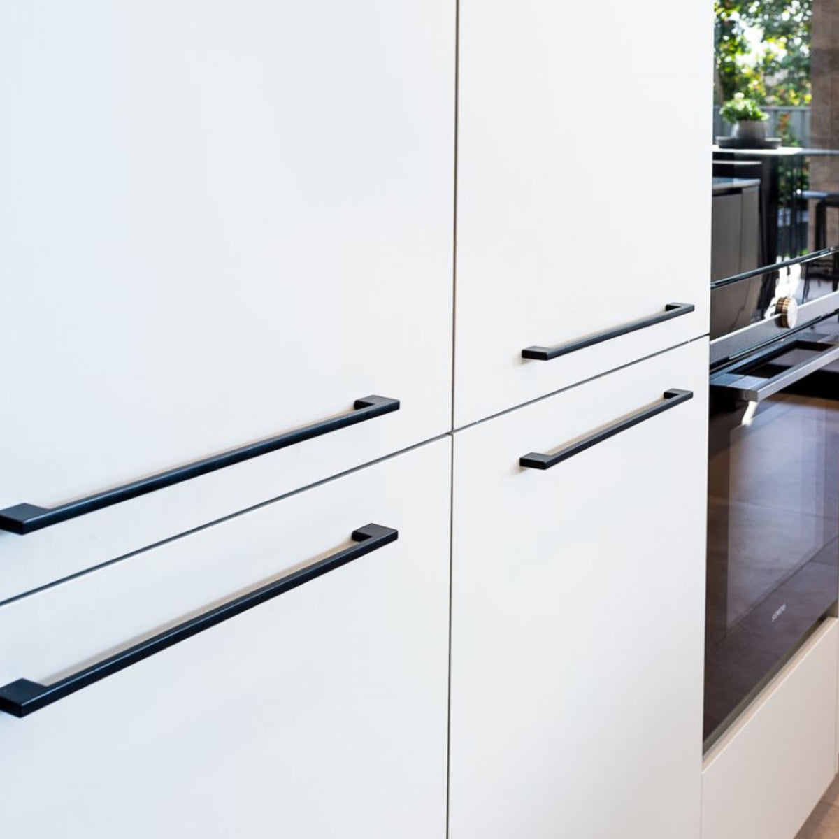 Zanda Marco Matte Black Cabinet Handle 6337.BLK - The Blue Space