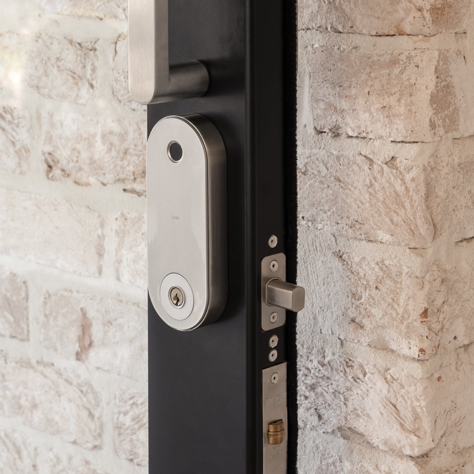 Lifestyle Zanda Stealth Smart Lock Deadbolt Brushed Nickel 1320.BN - The Blue Space