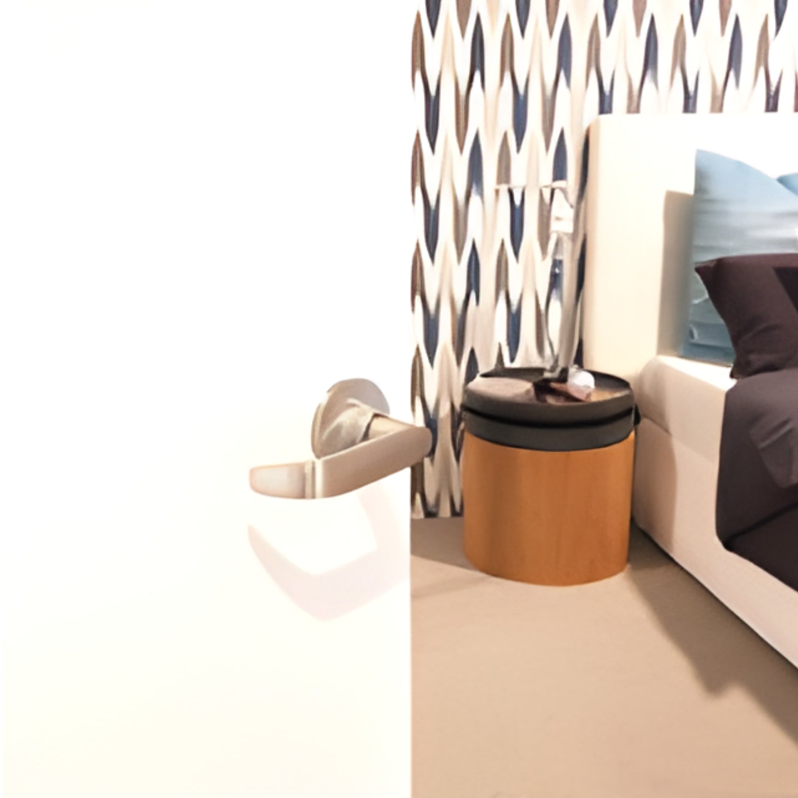 Lifestyle Zanda Zenith Passage Set Brushed Nickel 9100.BN - The Blue Space