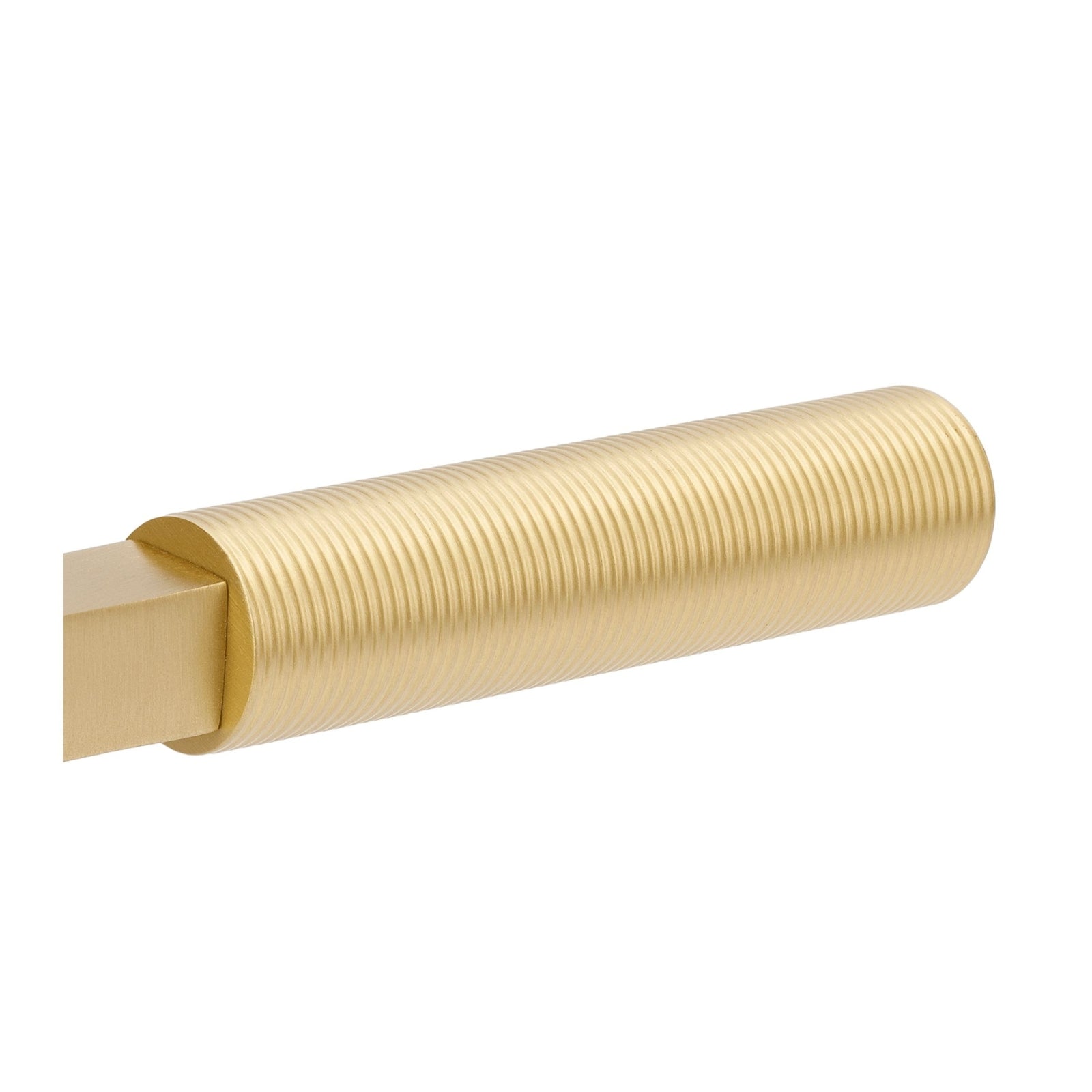 Zanda Zurich Fluted Passage Lever Set Satin Brass 9356.SB - The Blue Space