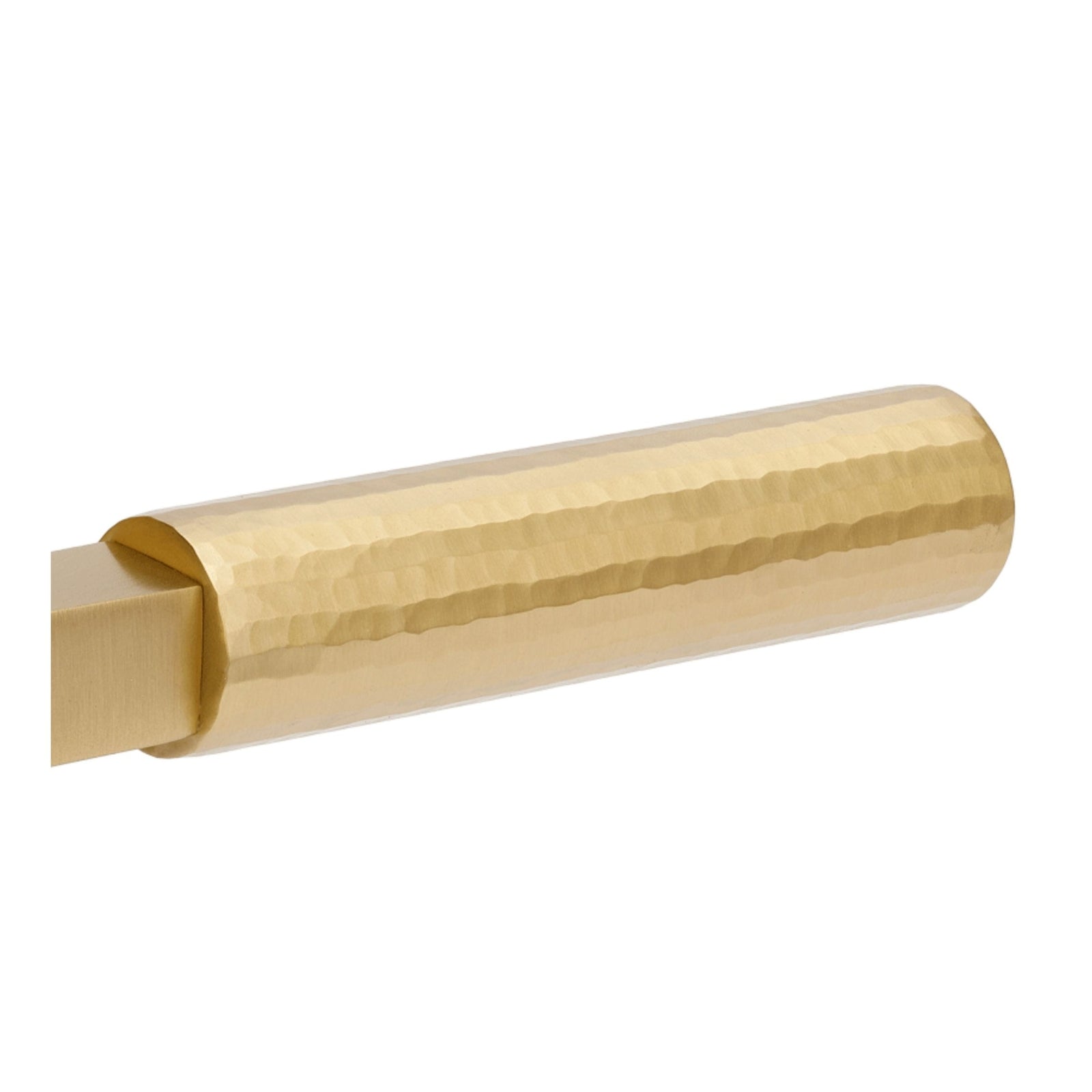 Zanda Zurich Hammered 70mm Key/Turn Entrance Lever Set Satin Brass 9335.E4.SB - The Blue Space