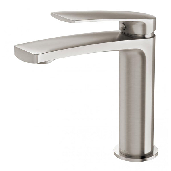Phoenix Mekko Basin Mixer - Brushed Nickel online at The Blue Space