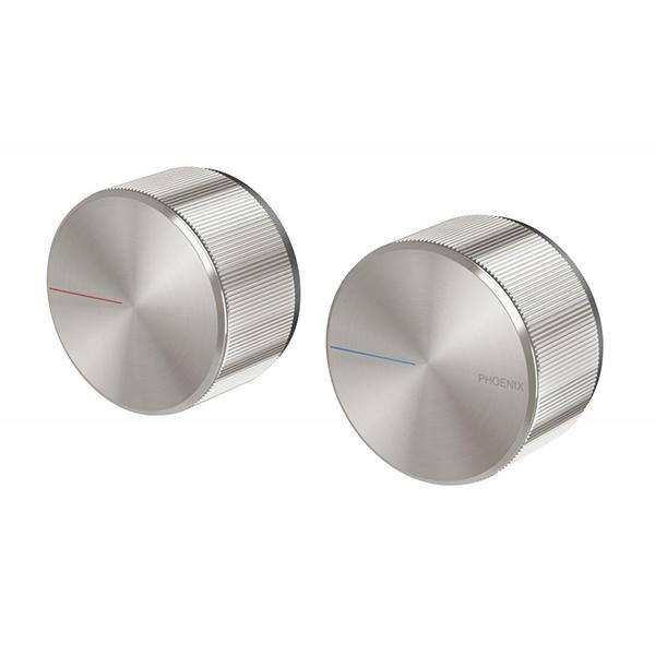 Phoenix Axia Wall Top Assemblies - Brushed Nickel Online at The Blue Space