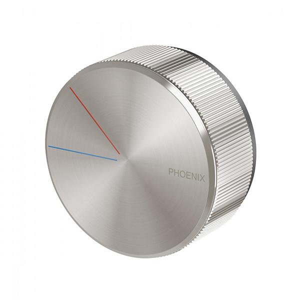 Phoenix Axia Shower/Wall Mixer - Brushed Nickel