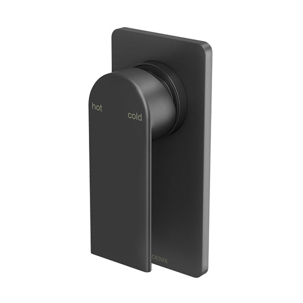 Phoenix Teel Shower/Wall Mixer - Matte Black at The Blue Space