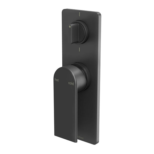 Phoenix Teel Shower/Bath Diverter Mixer - Matte Black at The Blue Space