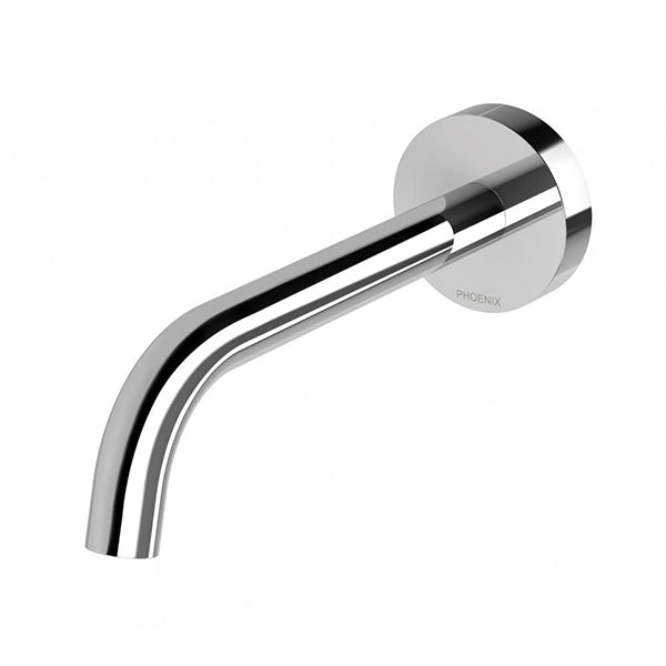 Phoenix Vivid Slimline Plus Wall Basin/Bath Outlet 180mm - Chrome