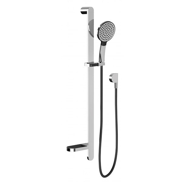 Phoenix NX Quil Rail Shower - Chrome/Black - The Blue Space