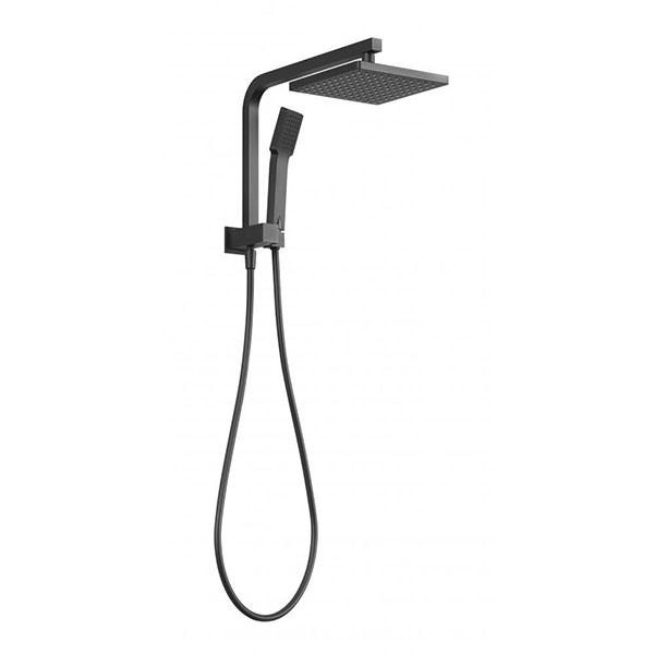 Phoenix Lexi Compact Twin Shower - Matte Black Online at The Blue Space