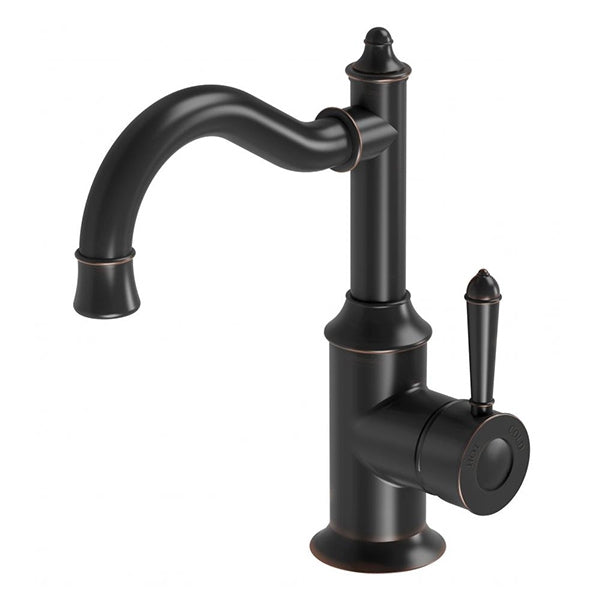 Phoenix Nostalgia Basin Mixer 160mm Shepherds Crook - Antique Black - the blue space