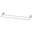 Phoenix Nostalgia Double Towel Rail 760mm Brushed Nickel Online at The Blue Space'