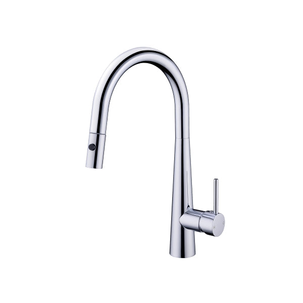 Nero Dolce Pull Out Sink Mixer With Vegie Spray Function Chrome