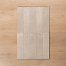 Casuarina Cream Honed Porcelain Tile 75x300mm Straight Pattern - The Blue Space
