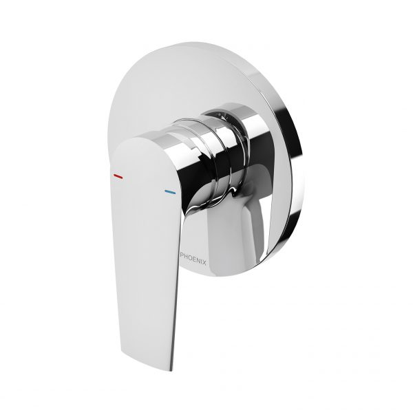 Arlo Shower / Wall Mixer Trim Kit Only Chrome Phoenix Builders Range | The Blue Space