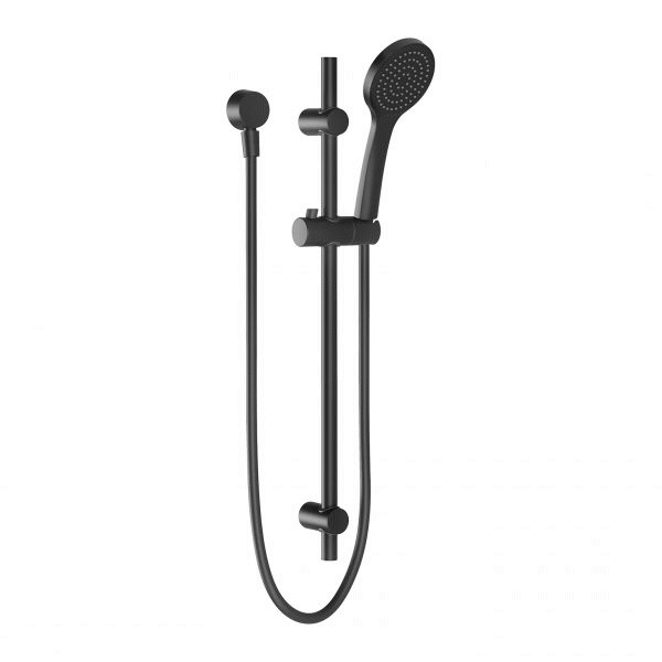 Pina Rail Shower Matte Black Phoenix Builders Range - The Blue Space