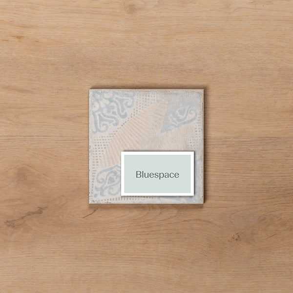 Valencia Classic Decor Matt P4 Cushioned Edge Porcelain Tile 150x150mm - The Blue Space